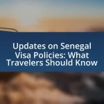 Updates on Senegal Visa Policies: What Travelers Should Know